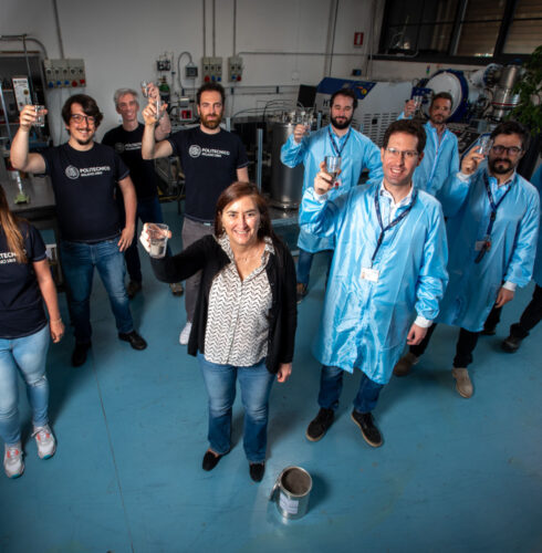 Producing water from lunar soil